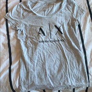 ARMANI EXCHANGE FITTED TEE
